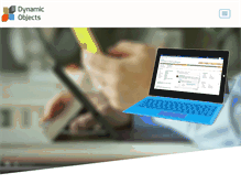 Tablet Screenshot of dynamicobjects.net
